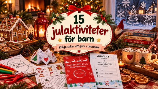 15 julaktiviteter för barn – tips på roliga saker att göra i december