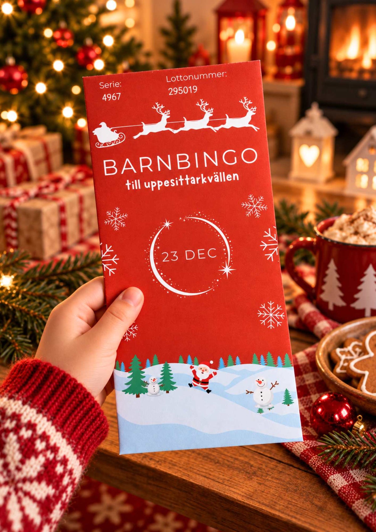 Barnens Bingolotto – bingolott till uppesittarkvällen
