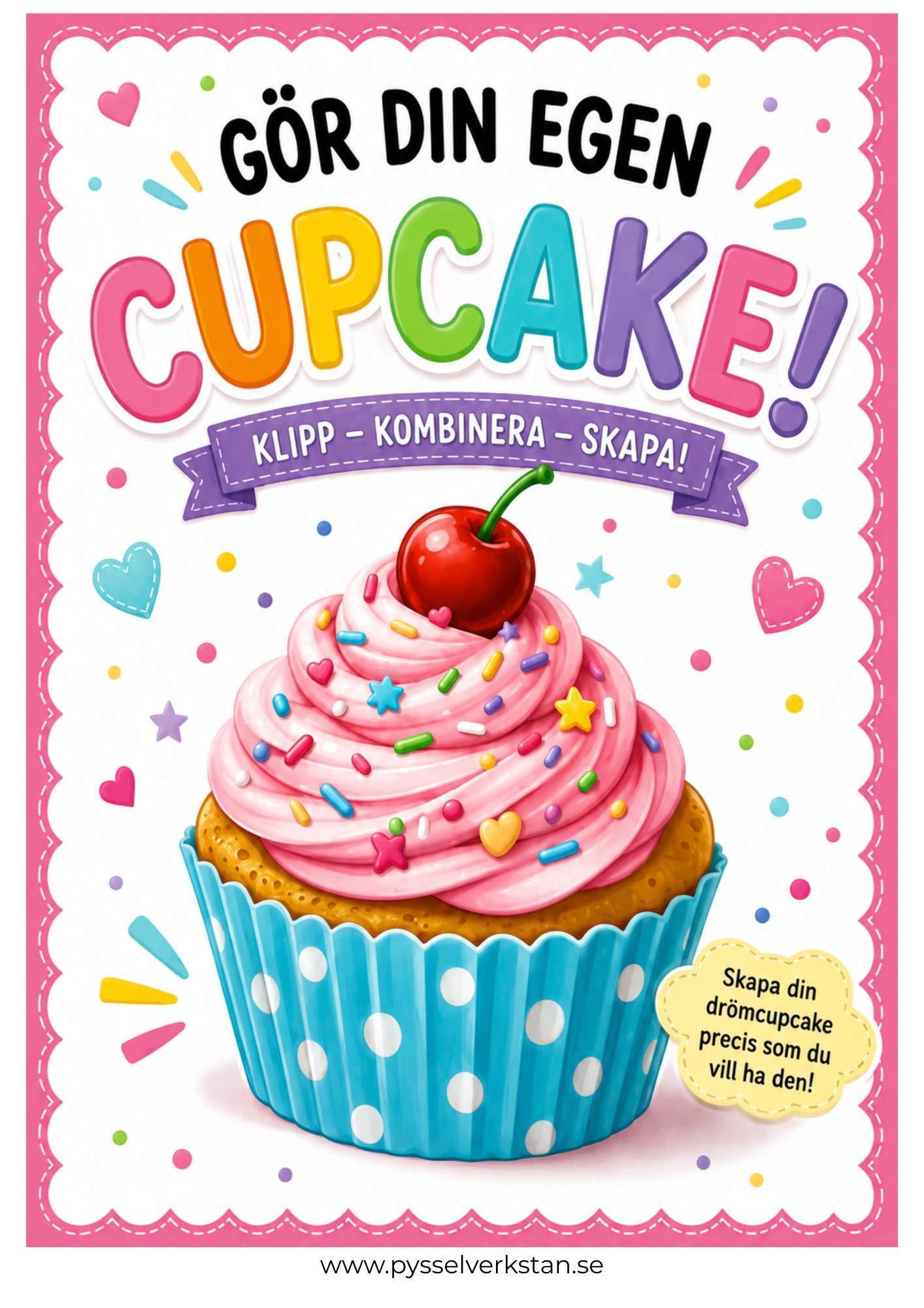 Gör din egen cupcake