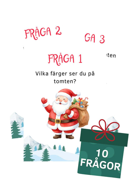 Jul: Tipspromenad med 10 frågor för yngre barn