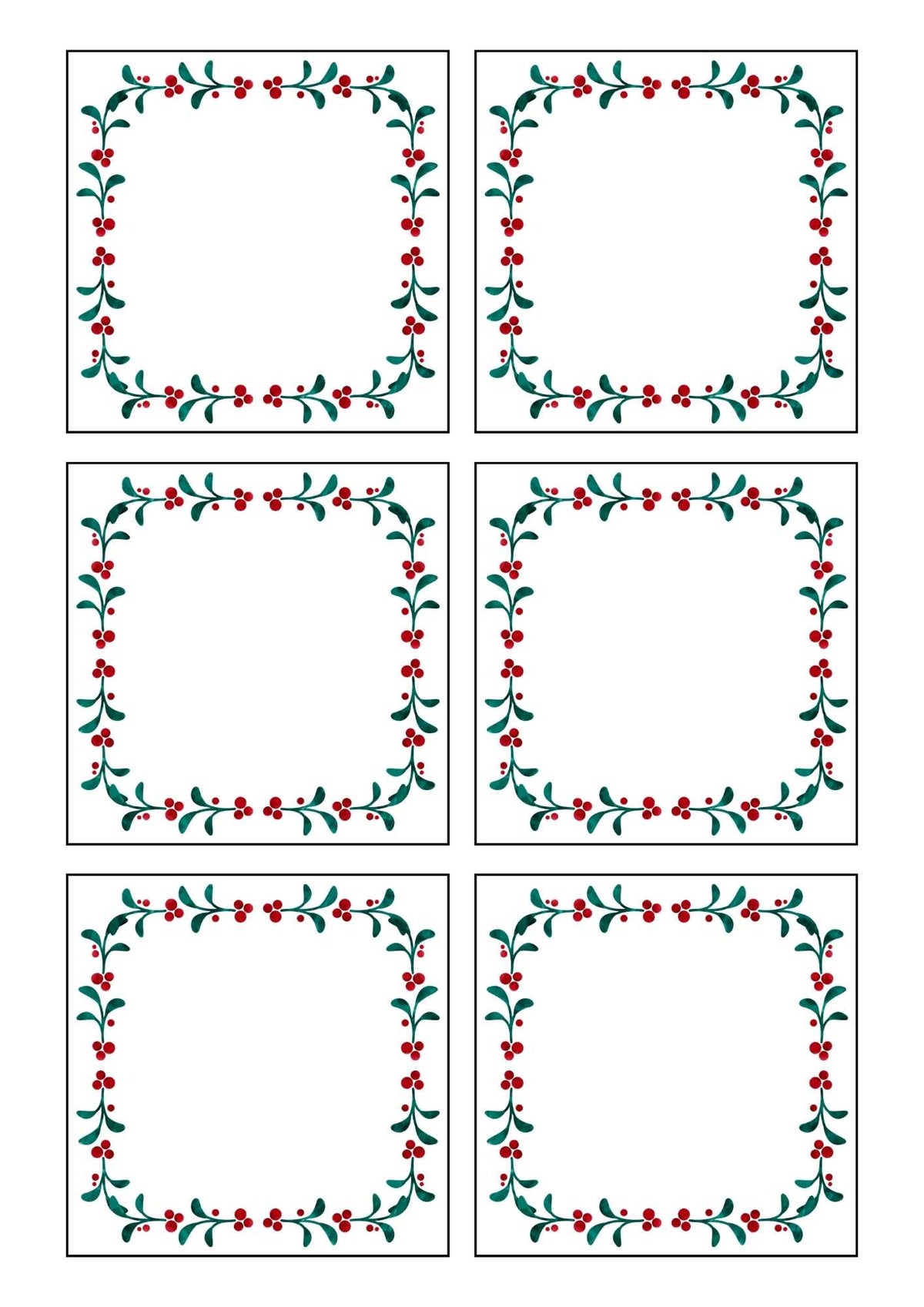 Mallar för att skapa egna uppdrag till julkalender