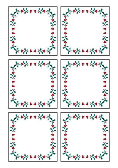 Mallar för att skapa egna uppdrag till julkalender