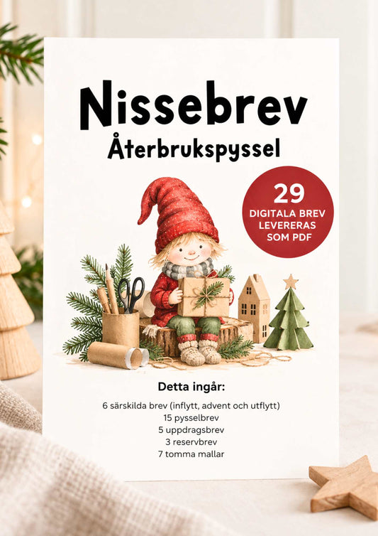 Nissebrev - Återbrukspyssel