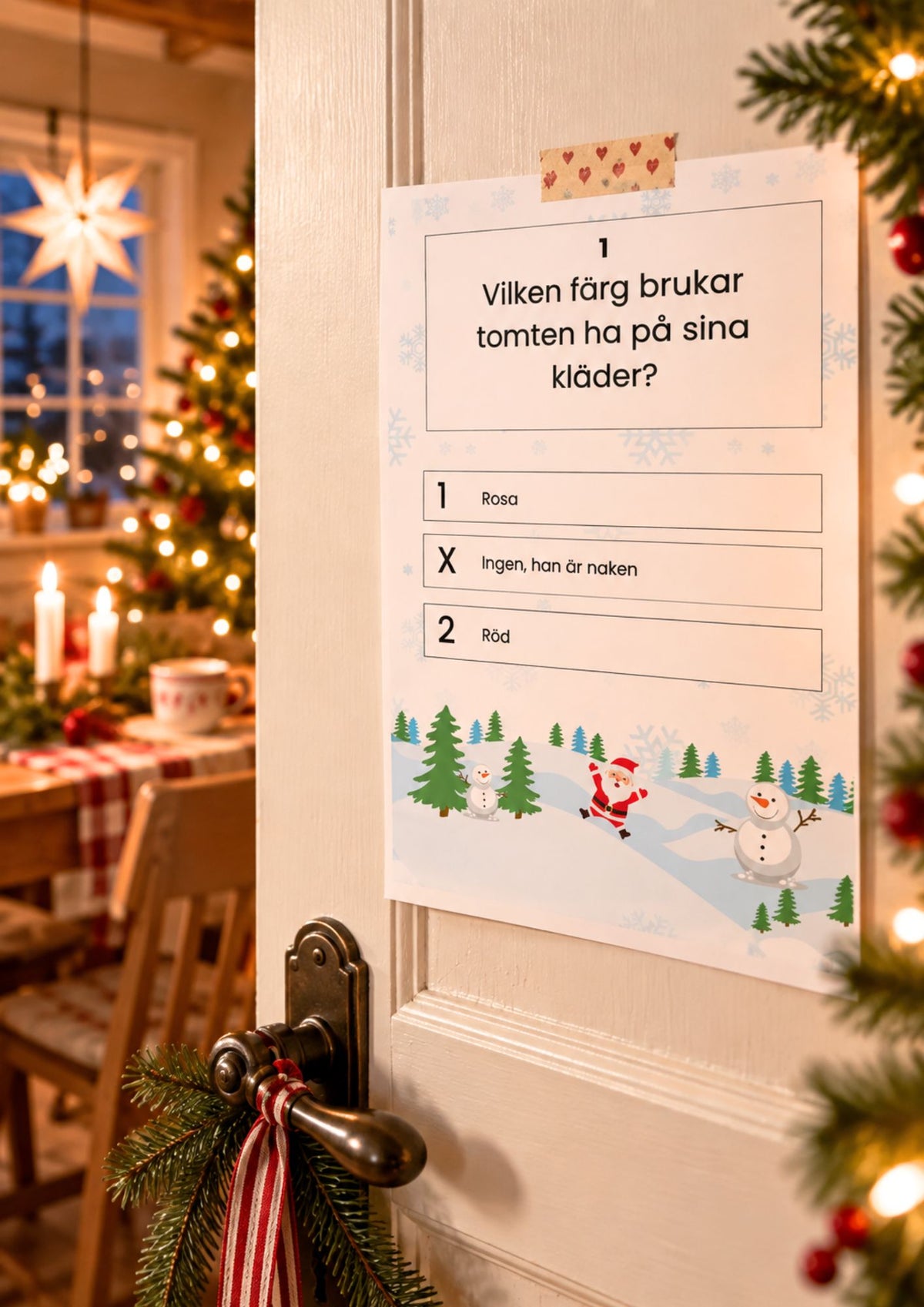 Julquiz för yngre barn – 10 roliga julfrågor