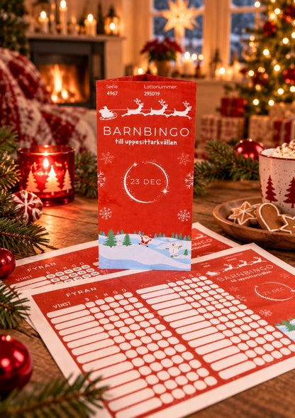 Barnens Bingolotto – bingolott till uppesittarkvällen för barnen