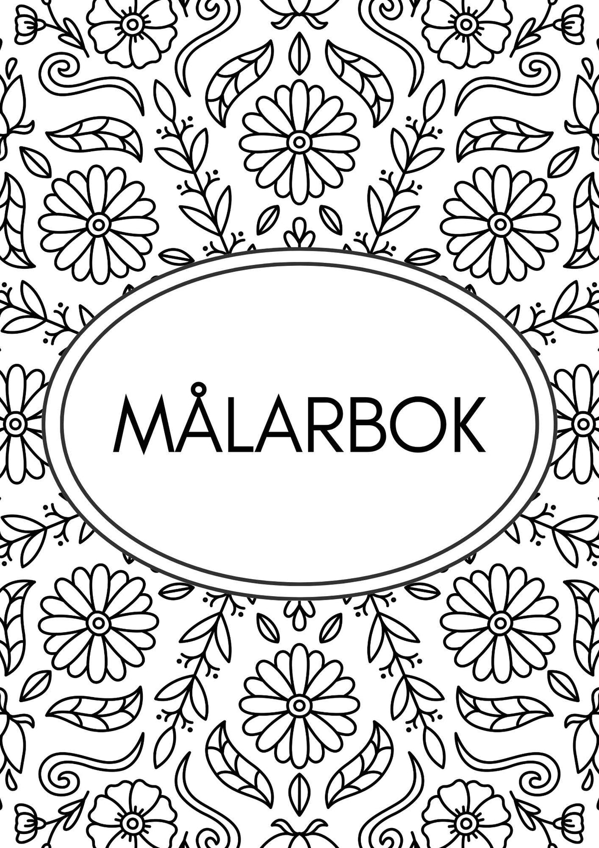 Målarbok – 20 detaljrika målarbilder med budskap
