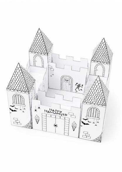 3d slott som halloweenpyssel