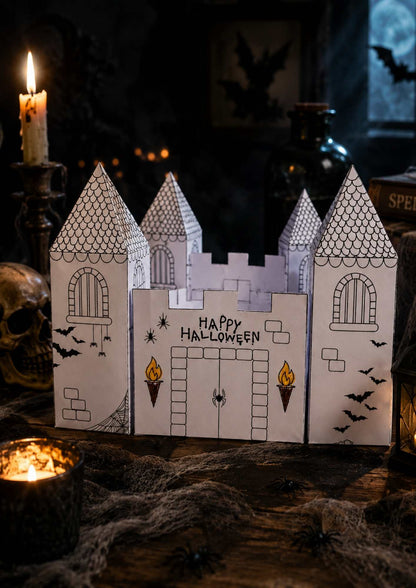 halloweenslott - läskigt pyssel för barn