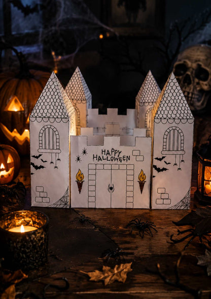 Halloweenslott I papper 