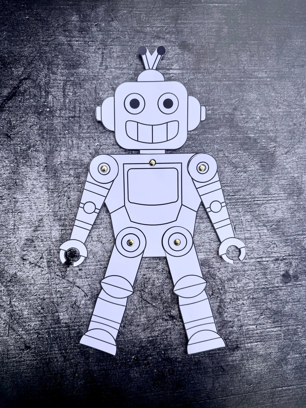 Pyssla ihop en egen rörlig robot