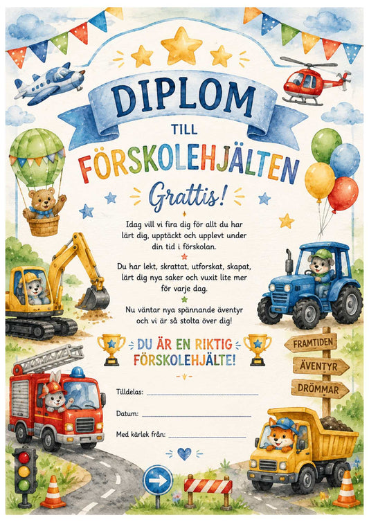 diplom med fordon