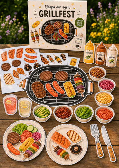 skapa din egen grillfest från pysselverkstan