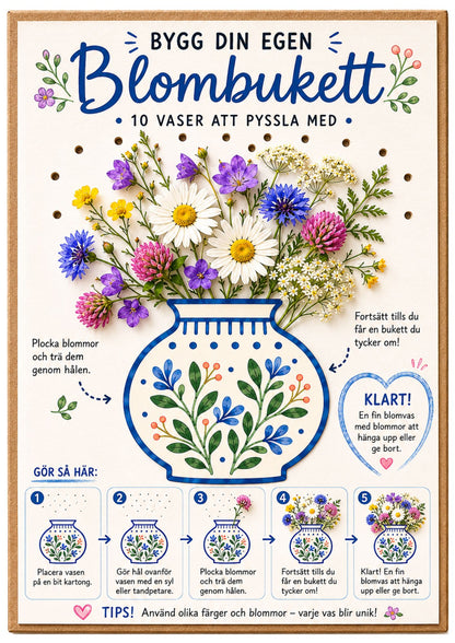 Bygg din egen blombukett