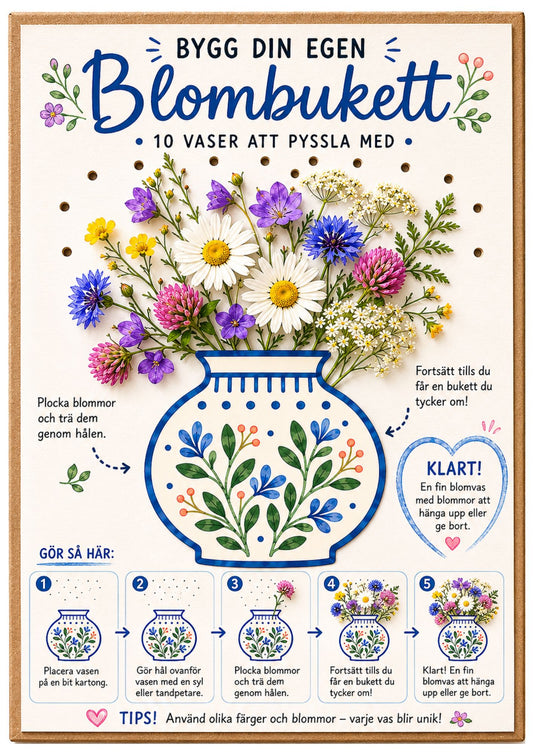Bygg din egen blombukett